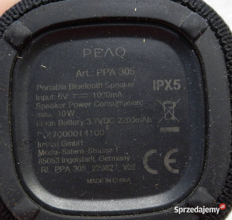 Głośnik PEAQ PPA305 podkarpackie