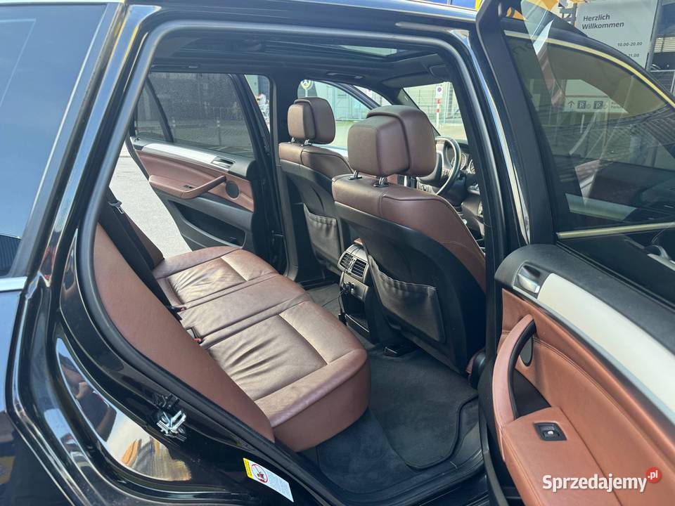 BMW X5 E70 30sd M57 355 Stan idealny mocno czarny Wrocław