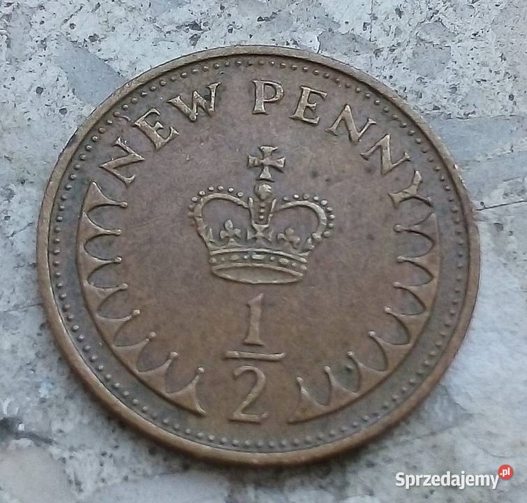 WIELKA BRYTANIA MEW PENNY1971 r