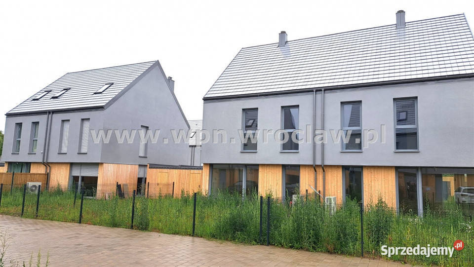 Sprzedaż domu bliźniaka Wrocław 132m2 Rok budowy 2025 Sprzedaż