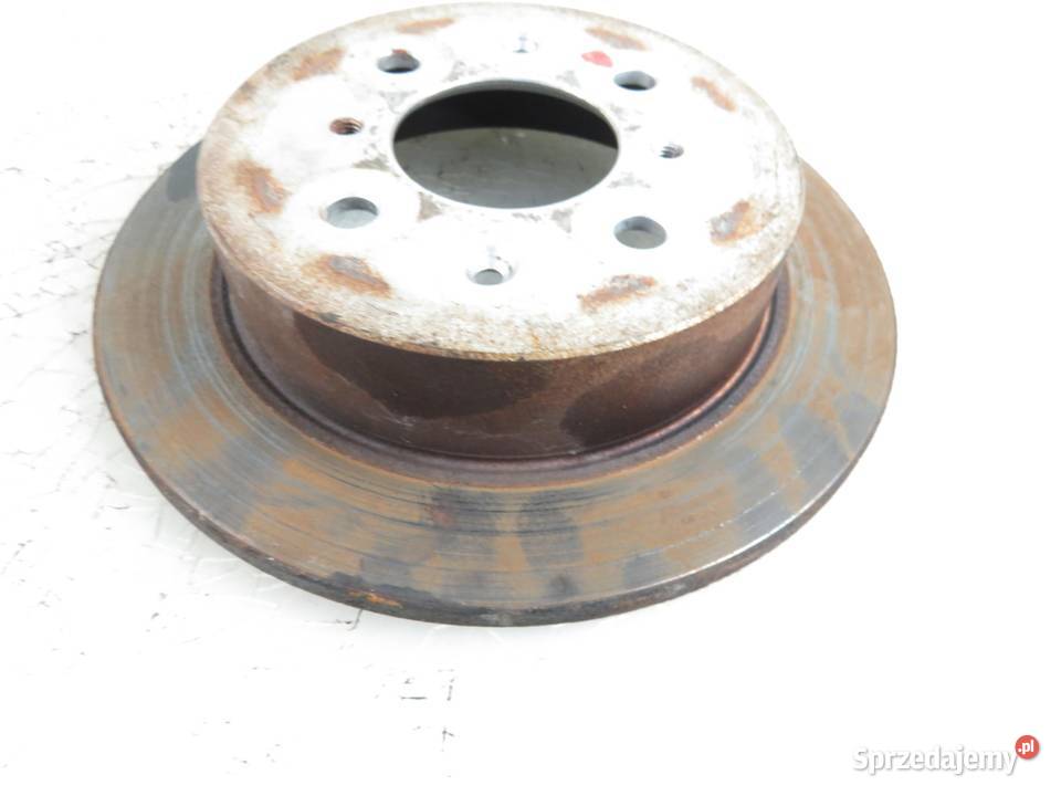 TARCZE HAMULCOWE TYŁ HONDA JAZZ II 2 SZTUKI osobowe