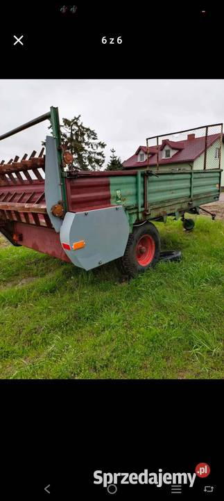 Rozrzutnik obornika jol met n2501 Nawożenie kujawsko-pomorskie Ciełuchowo sprzedam