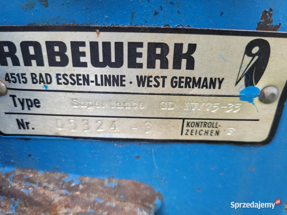 Pługi RABEWERK 4ki Pługi śląskie Przyrów