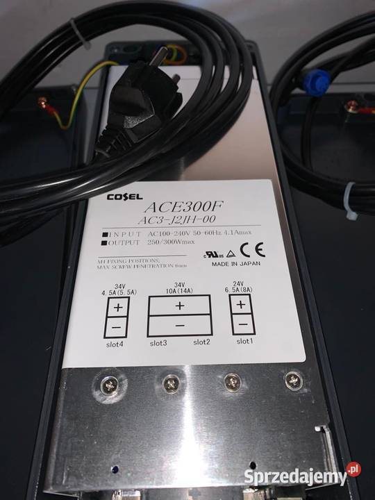 Cosel ACE300F AC3J2JH00 Zasilacz 34V10A 24V65A Warszawa