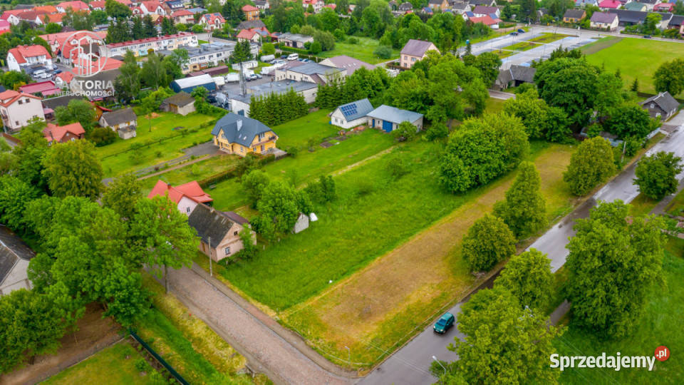 Działka Tykocin Nadkanalna 105m2 kanalizacja