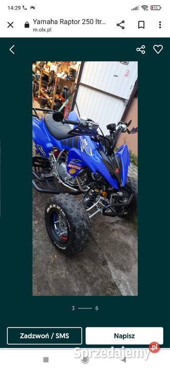 Yamaha Raptor 250 Wyszków