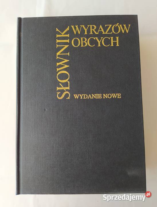 Słownik wyrazów obcych PWN wydanie nowe twarda z obwolutą Hajnówka