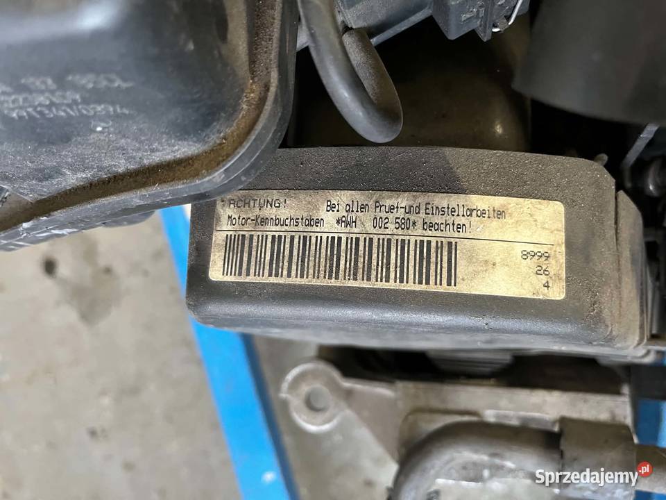 Silnik 16 8v MPI SEAT SKODA VW AUDI kompletny Kalej