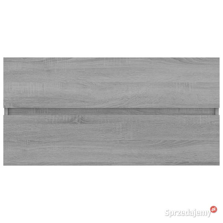 Szafka pod umywalkę szary dąb sonoma 90x385x45