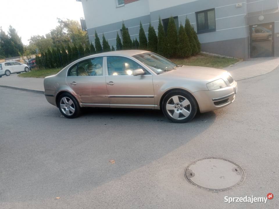 Skoda Superb 19tdi automatskóra Superb dolnośląskie Wrocław