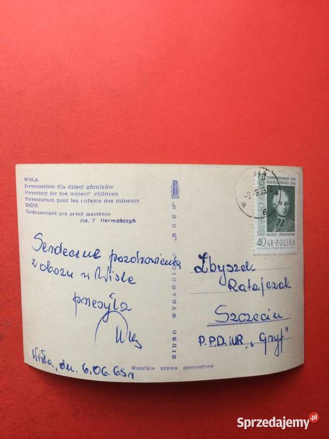 2485 Widokówka Wisła Szczecin