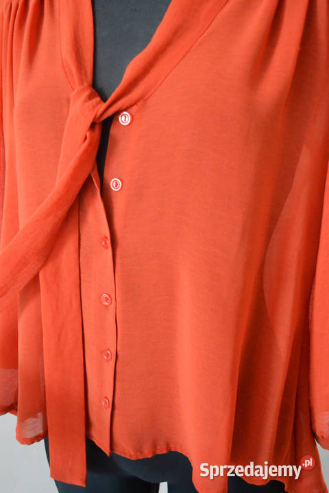 pomarańczowa bluzka elegancka na okazję L XL Warszawa