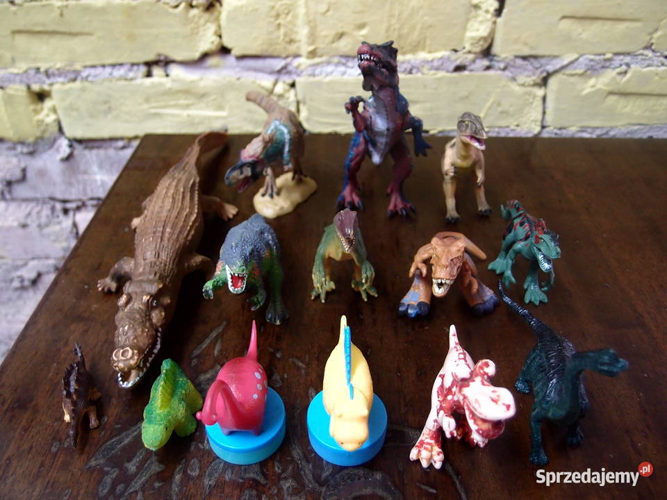 Dinozaury Figurki duży zestaw łódzkie sprzedam
