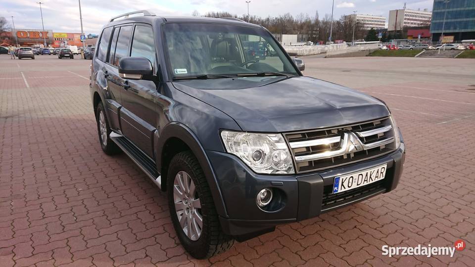 Mitsubishi Pajero IV 38 V6 MIVEC w perfekcyjnym podgrzewane fotele Kraków sprzedam