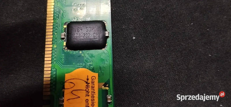 Unikat Retro SDRAM 64MB 100mhz Optosys CL2 Lublin