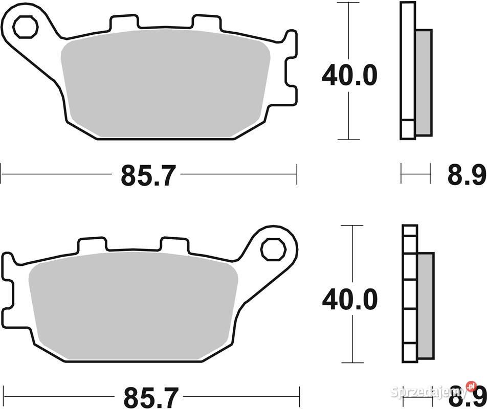 Klocki hamulcowe SBS 657LS YAMAHA YZF R1 1000 06 Trzciel