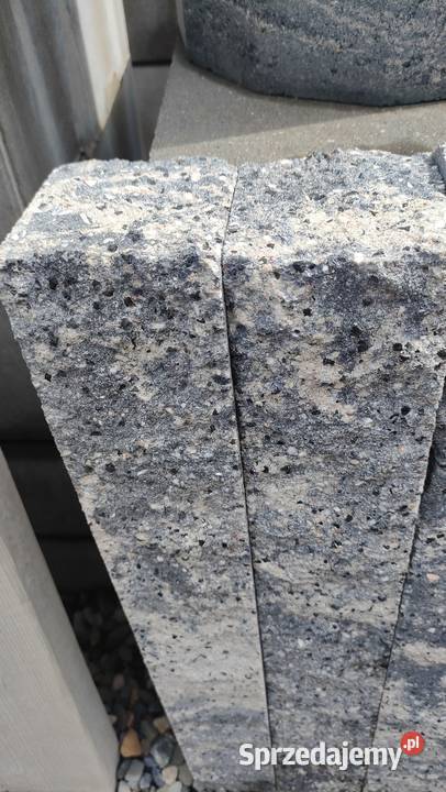Palisada łupana 58x8x8 Palisady krawężniki