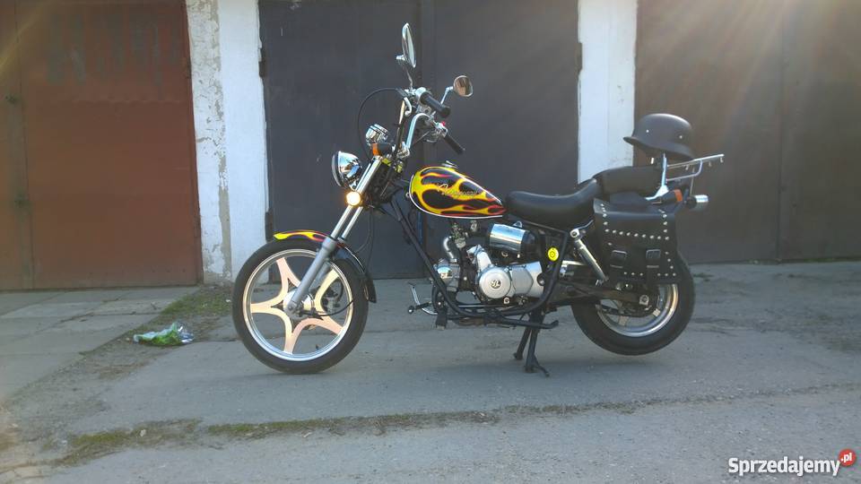 motorower chopper 50 72 śląskie Chorzów sprzedam