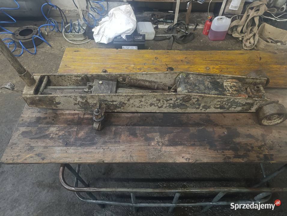 Polski podnośnik hydrauliczny wózkowy Suwałki