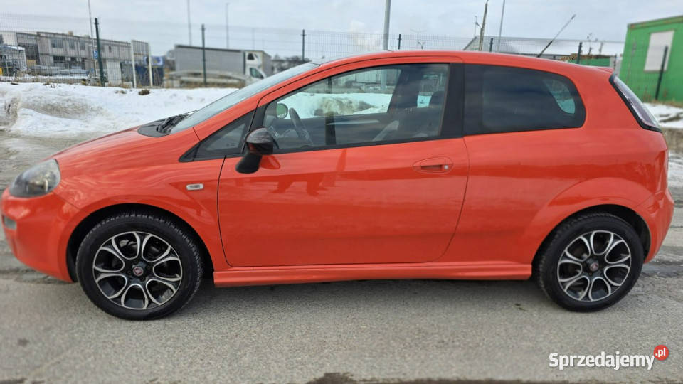 Fiat Punto 14 78 wersja sporting czarny sufit Lębork
