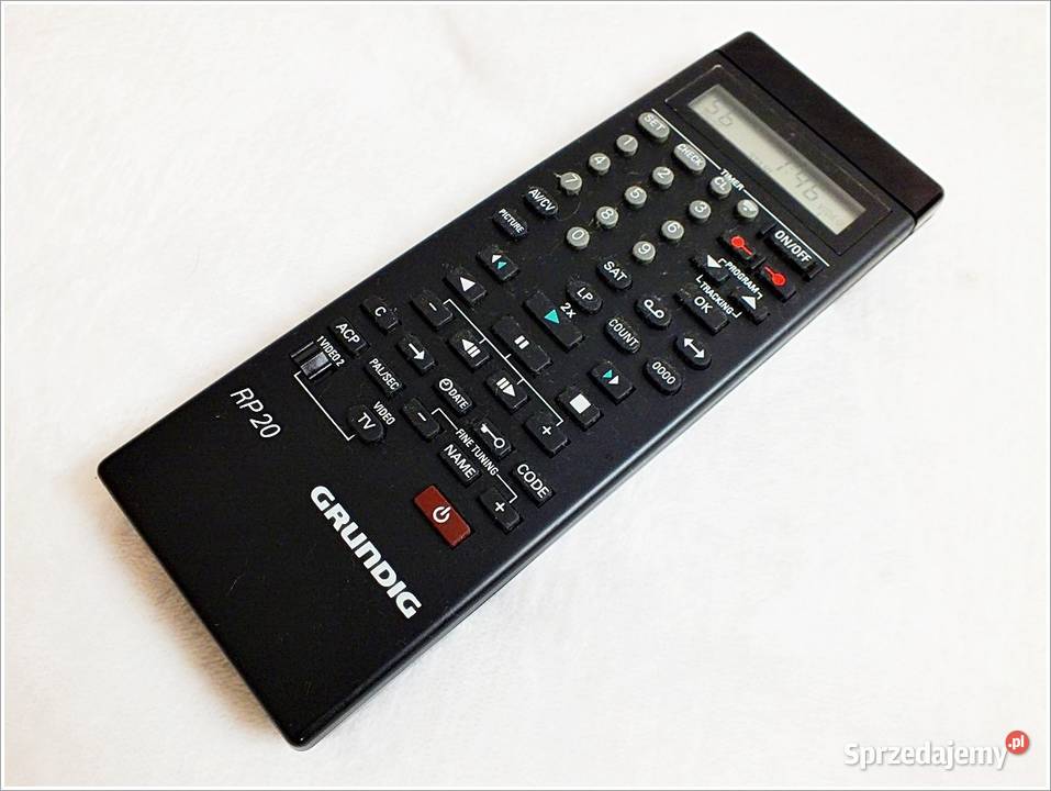 Pilot Grundig RP20 Oryginalny do TV video Piloty Żary