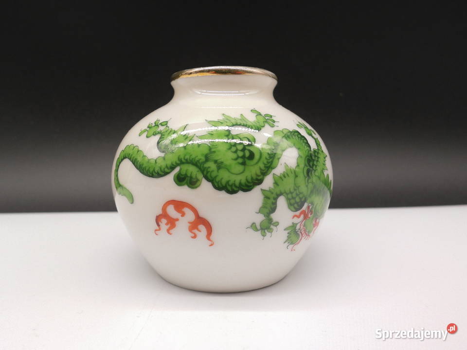 Porcelanowy wazonwazonik Meiner Handmalerei