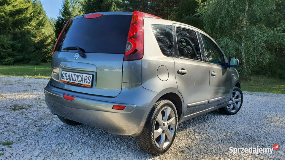 Nissan Note 16 16v 110 NAVI Tempomat Climatronic nawigacja Chmielnik