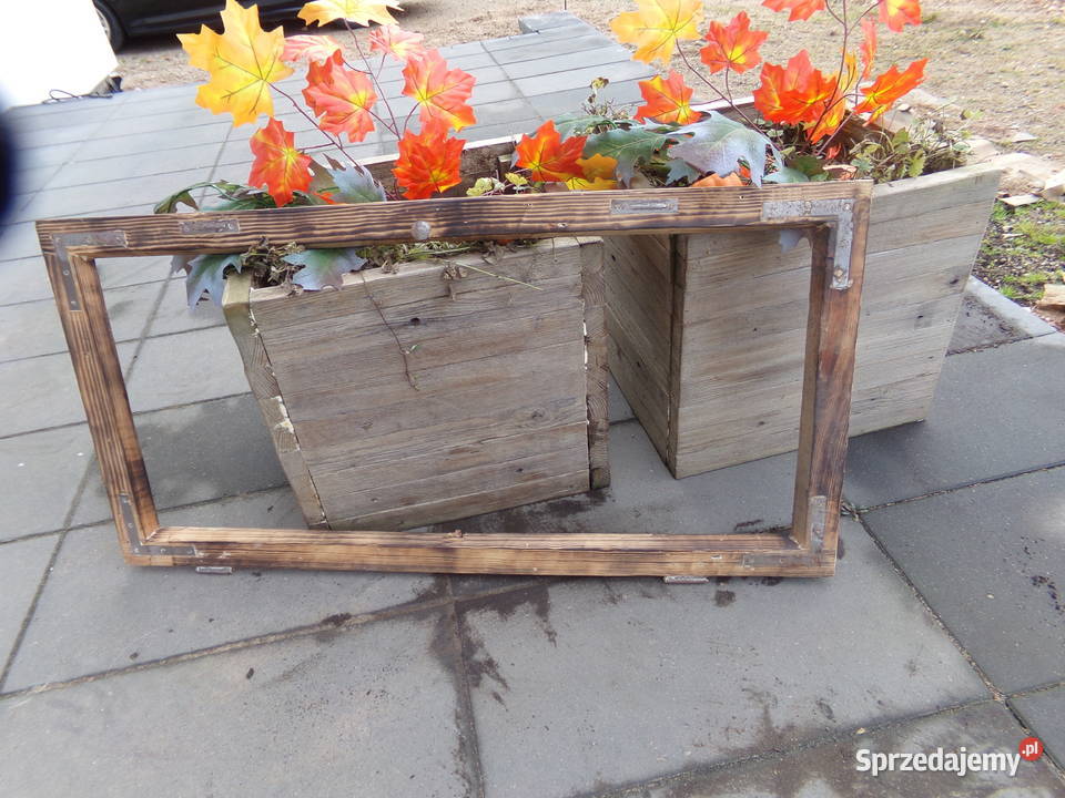 Rama okienna lustro aranżacja wnętrz 51x102 Ełk