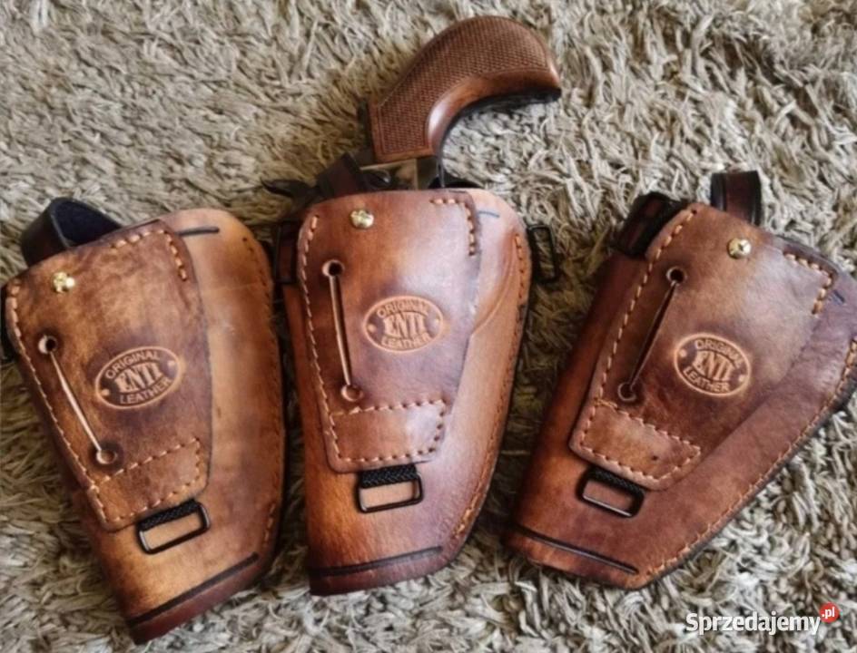 Pochwa kabura skórzana do rewolwer 2535cala świętokrzyskie Busko-Zdrój