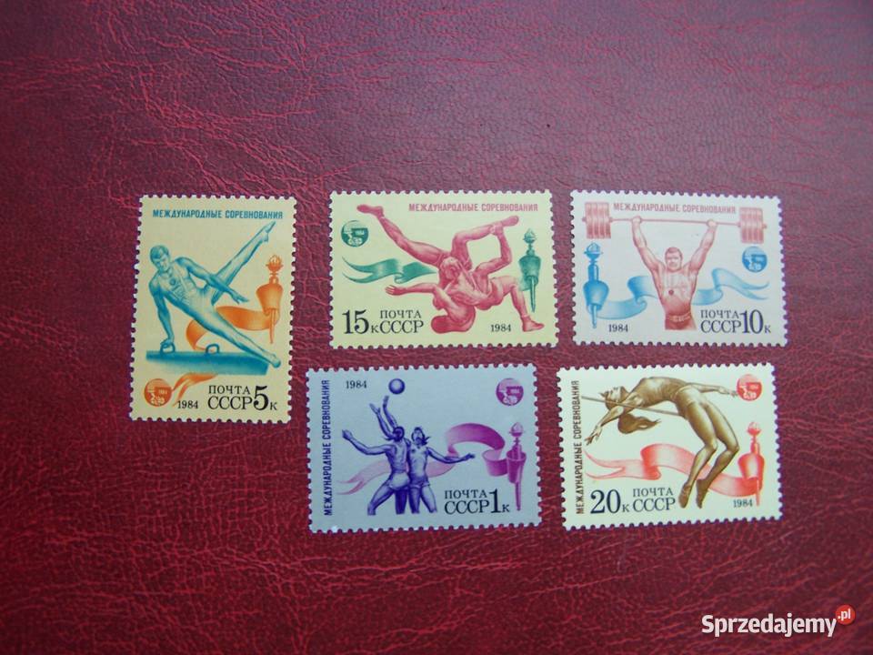 ZSRR 1984 MNH Mi 542125 Sport Zawody sprzedam