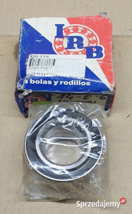 ZESTAW ŁOŻYSK KOŁA PRZÓD 34X62X37 VW DERBY POLO Motoryzacja Mielęcin