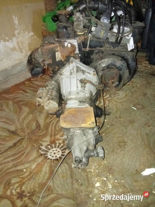 Silnik Fiat 126p Maluch gaźnik zderzak chrom warmińsko-mazurskie Elbląg