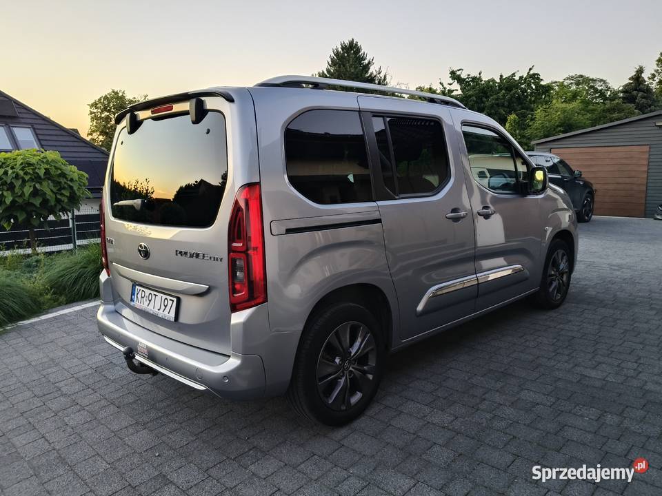 Toyota Proace 12130 Salon Polska BEZWYPADKOWY relingi dachowe małopolskie Kocmyrzów sprzedam
