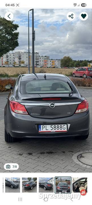 Opel insignia 20 160 osoba prywatna auto krajowe asystent parkowania
