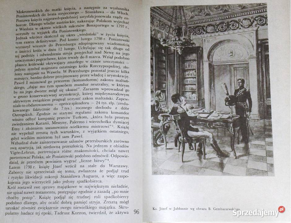 Książę Józef Poniatowski Jerzy Skowronek Chełm