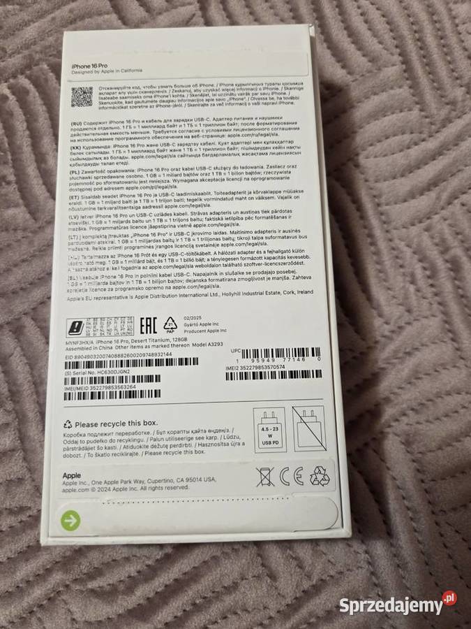 Iphone 16 Pro lubelskie Puławy
