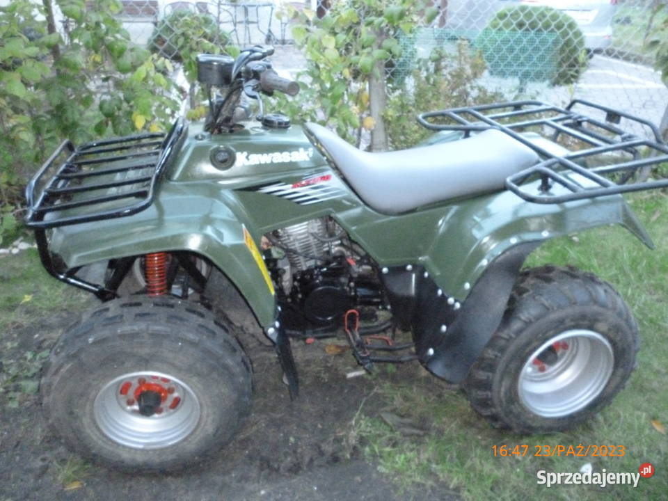 quad kawasaki klf 250 Rok produkcji 2003 Kawasaki Motocykle, skutery, quady Siedlce