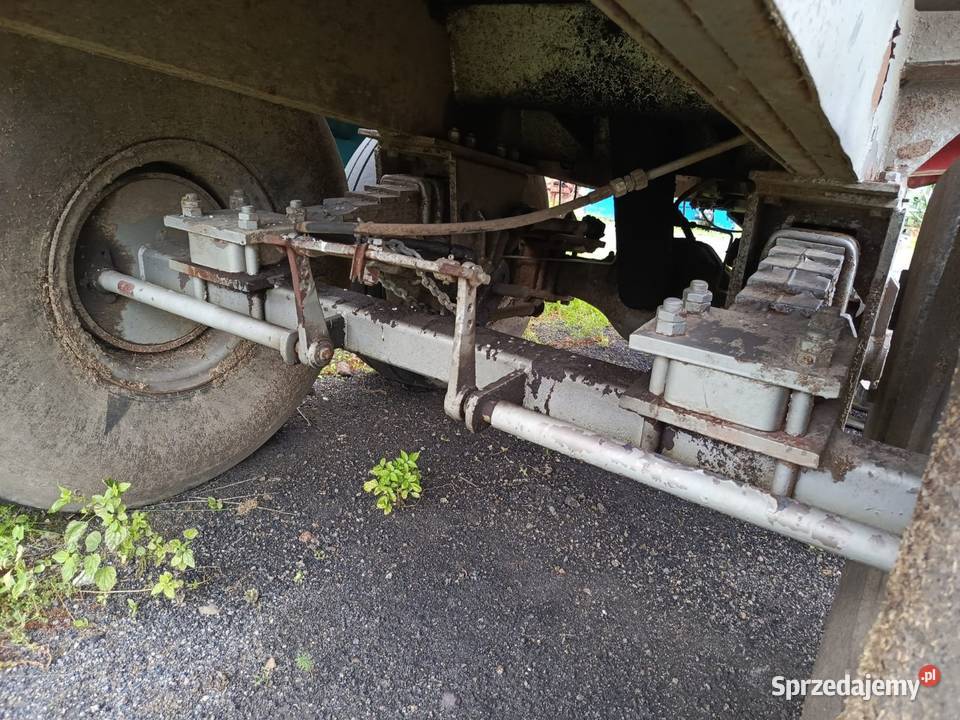 Przyczepa Tandem Bronimont 12T Mocna Resory nieuszkodzony Łobżenica