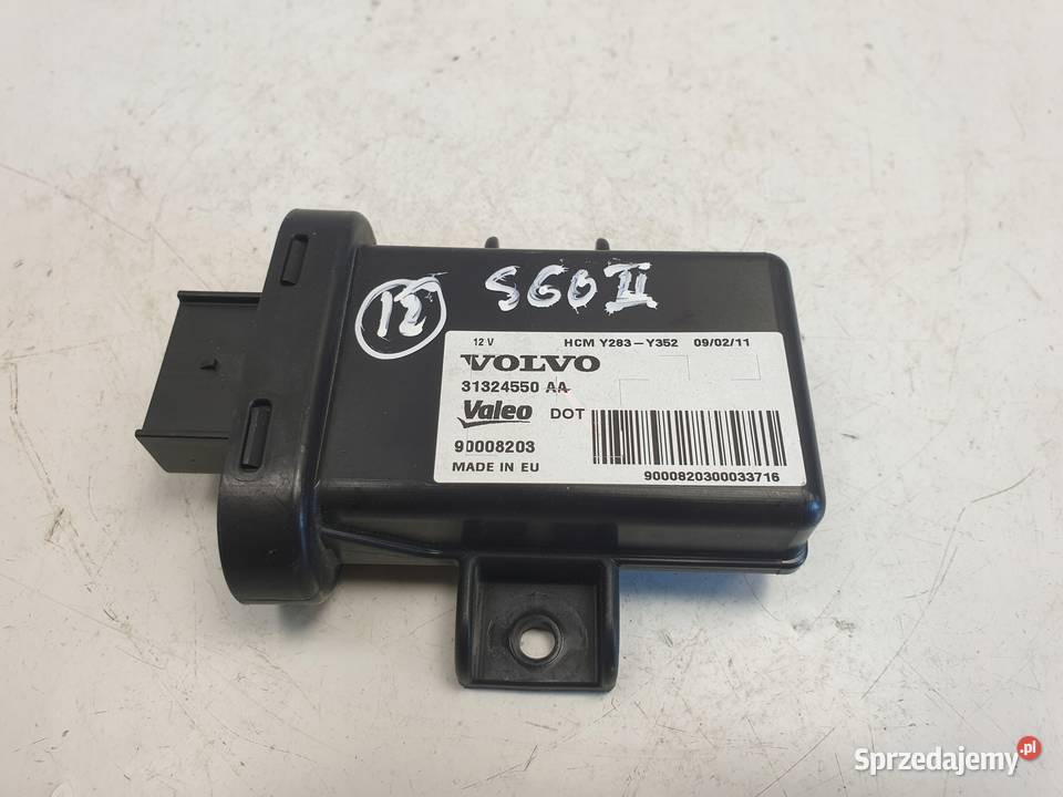 Volvo S60 II MODUŁ STEROWNIK ŚWIATEŁ 31324550 osobowe