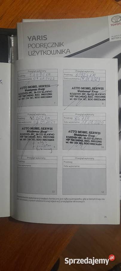 Toyota Yaris 10 Opoczno