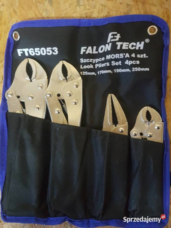 SZCZYPCE ZACISKOWE MORSA KLUCZ ŻABKA ZESTAW 4 wielkopolskie Głogowa