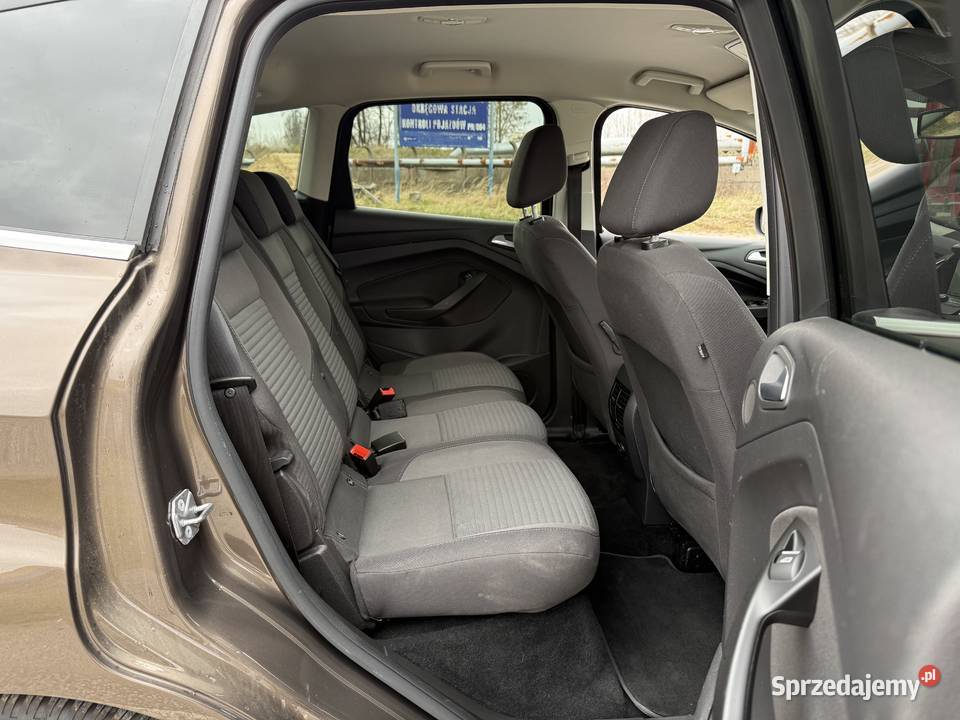 Ford C BENZYNA Klimatronik Nawigacja Tempomat welurowa tapicerka Motoryzacja Konin