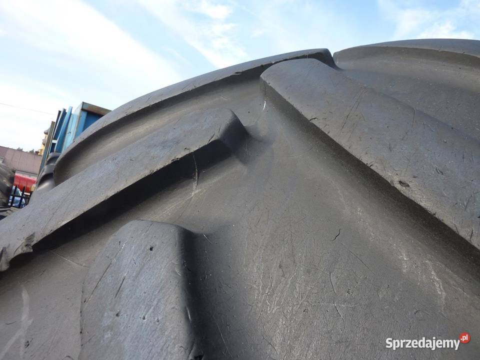 2x Opona używana rolnicza 65085R38 MICHELIN 3400 Zaścianki sprzedam