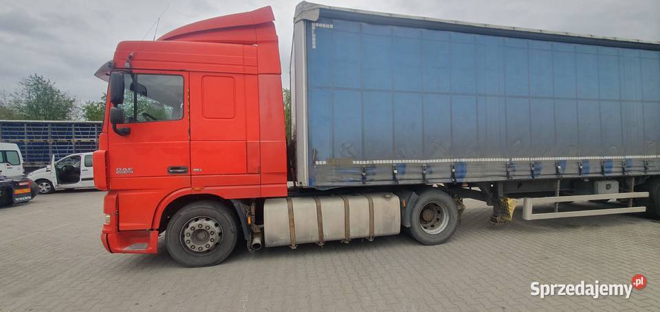 Syndyk sprzeda ciągnik samochodowy siodłowy DAF Syndyk sprzeda Karczew