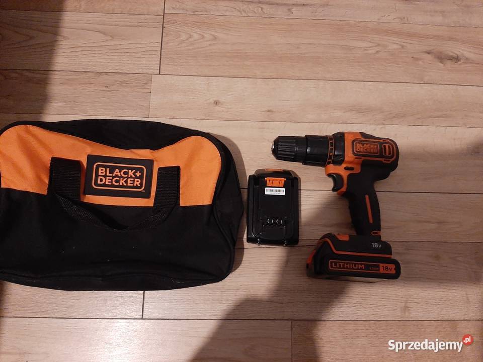 Wkrętarka udarowa akumulatorowa BlackDecker 18V Poznań
