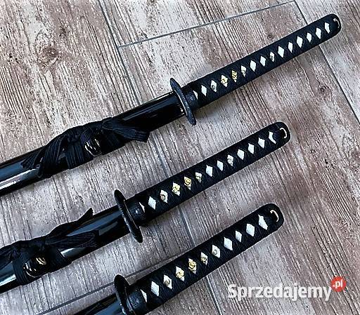 Zestaw trzech mieczy samurajskich katana Sokółka sprzedam