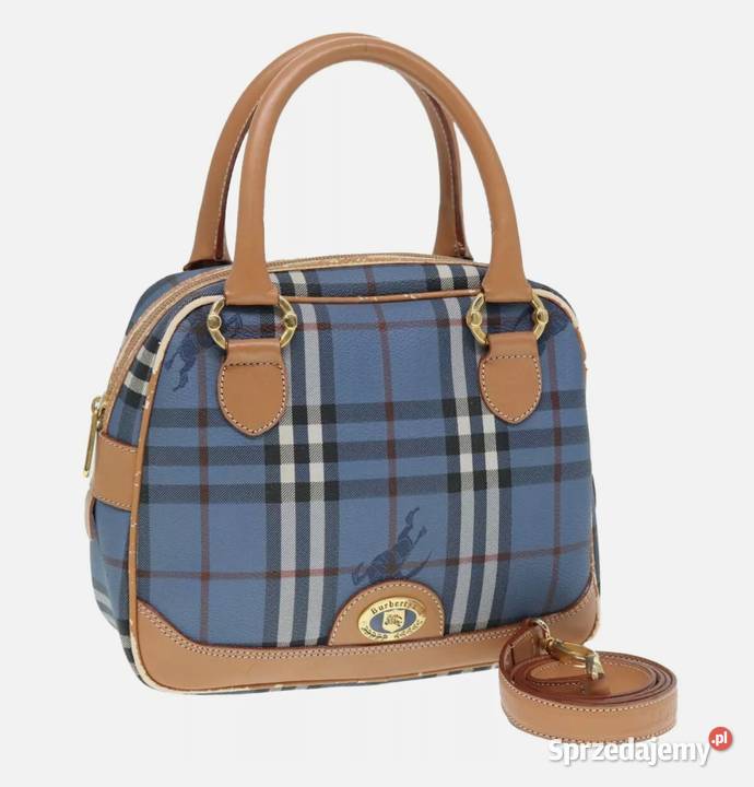 Oryginalna Burberrys Nova Check Hand Bag Piękna Warszawa