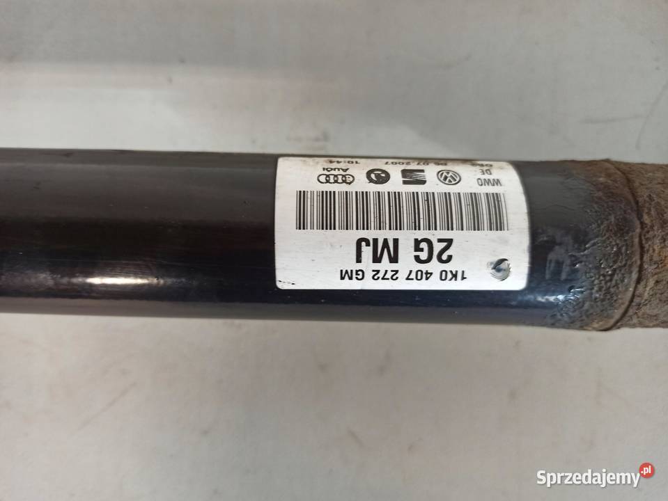 AUDI A3 19 TDI PÓŁOŚ PRAWA 1K0407272GM