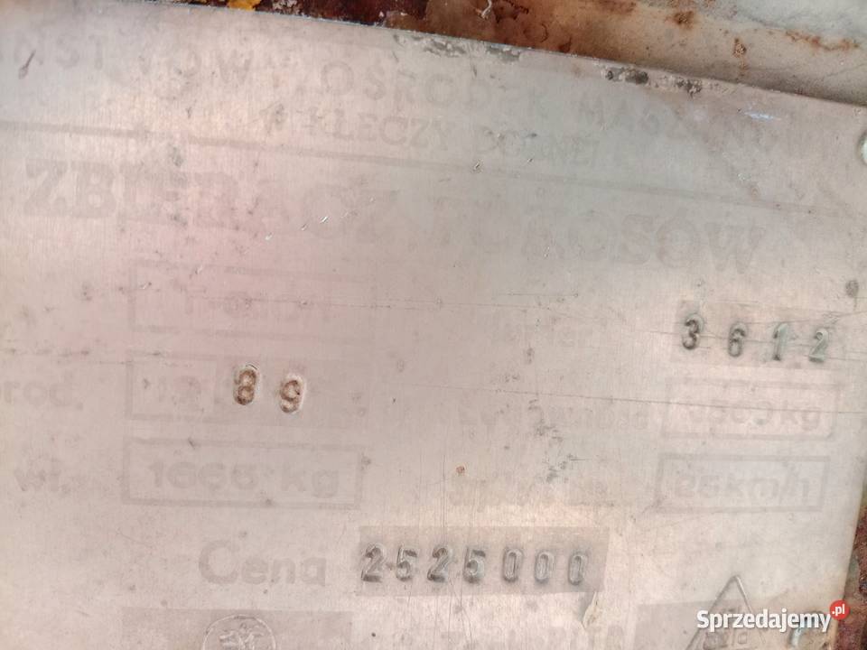 Przyczepa samozbierająca nieuszkodzony Przyczepy rolnicze Czarna Wielka sprzedam