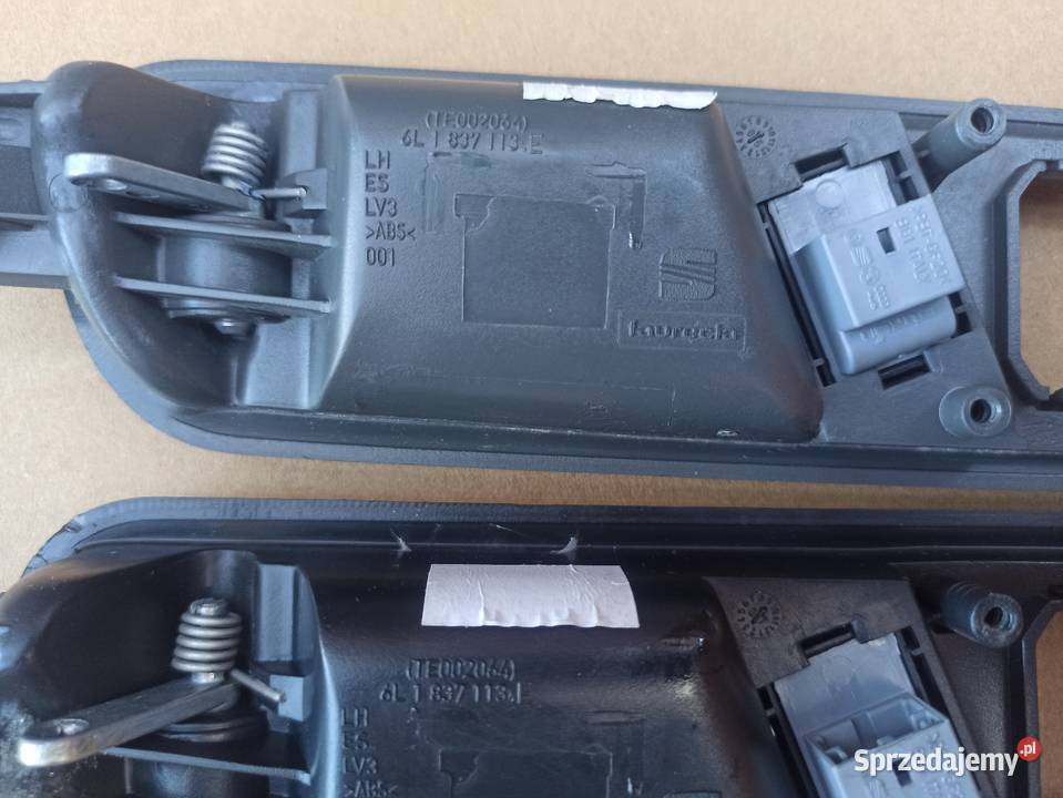 Klamka wewnetrzna Lewa przód Seat Ibiza 6L 0208r Klamki wewnętrzne Bolesławiec